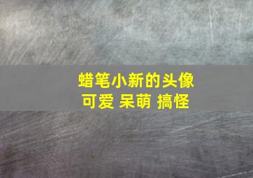 蜡笔小新的头像可爱 呆萌 搞怪